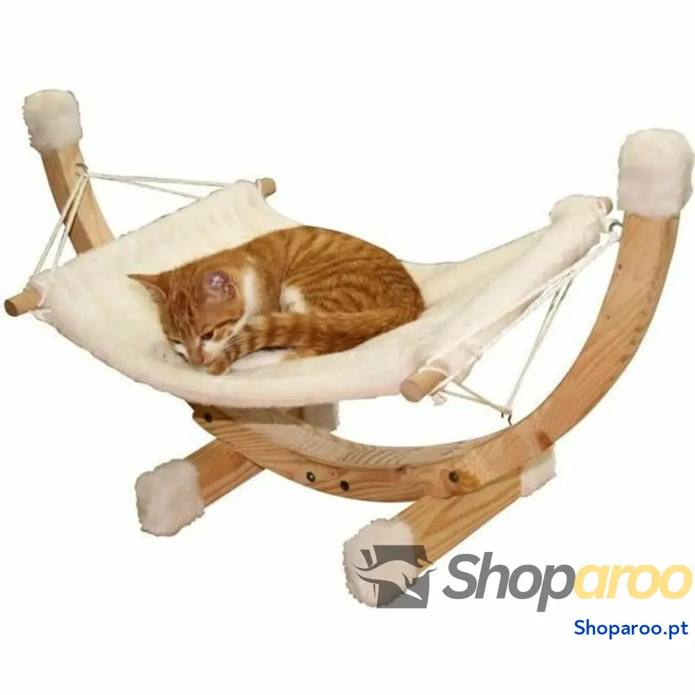 Rede Suspensa para Gatos Kerbl Siesta 73 x 36 x 34 cm Branco