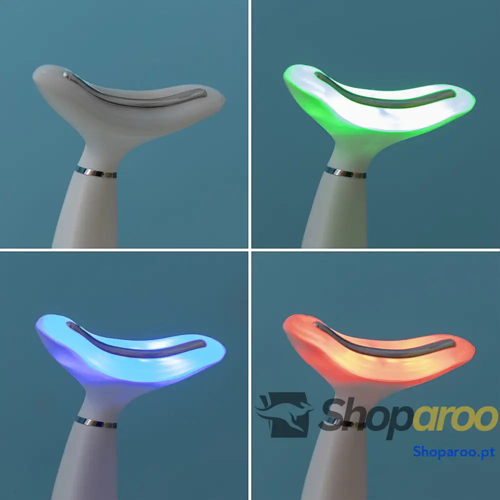Redutor de Queixo Duplo com Fototerapia Termoterapia e Vibração Kinred InnovaGoods