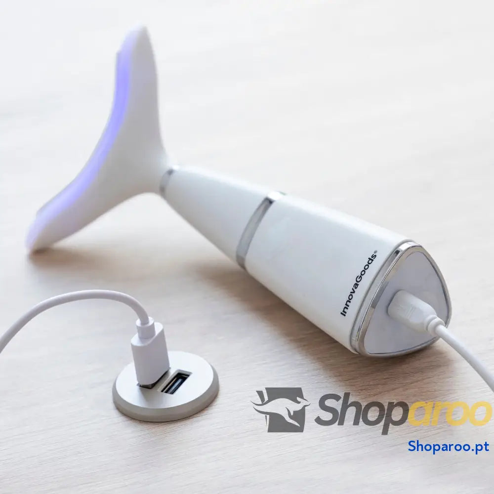 Redutor de Queixo Duplo com Fototerapia Termoterapia e Vibração Kinred InnovaGoods