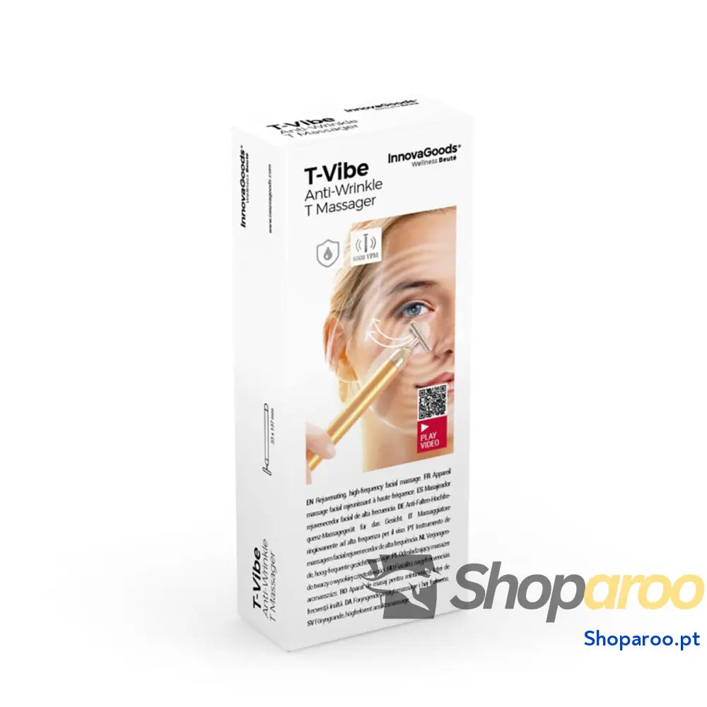 Rejuvenescedor Facial de Alta Frequência T Vibe InnovaGoods