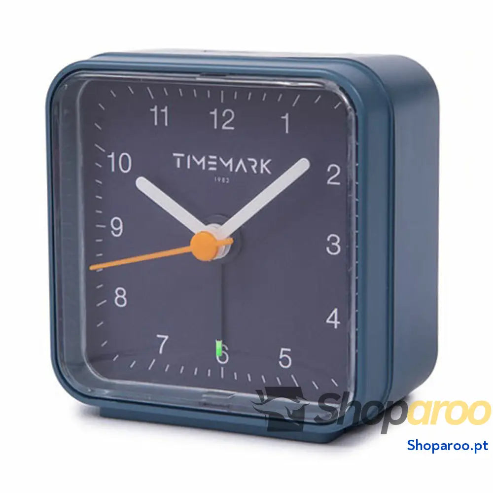 Relógio Despertador Timemark Azul Plástico