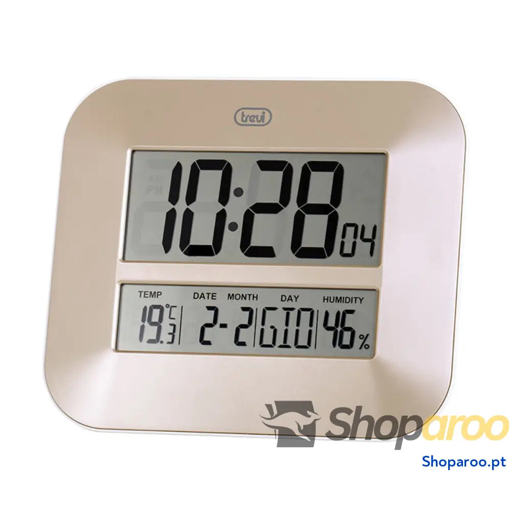 Relógio Despertador Trevi OM 3520 Bronze