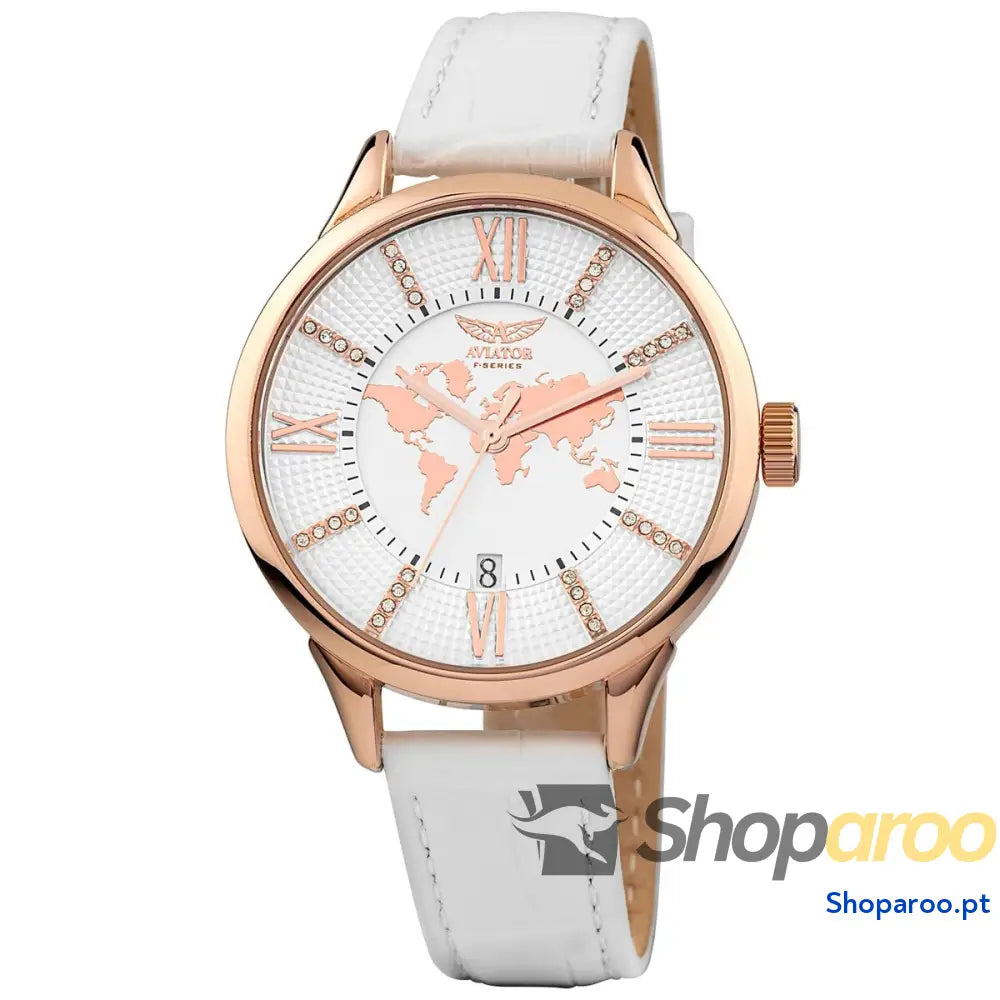 Relógio feminino Aviator AVW8636L14 (Ø 39 mm)