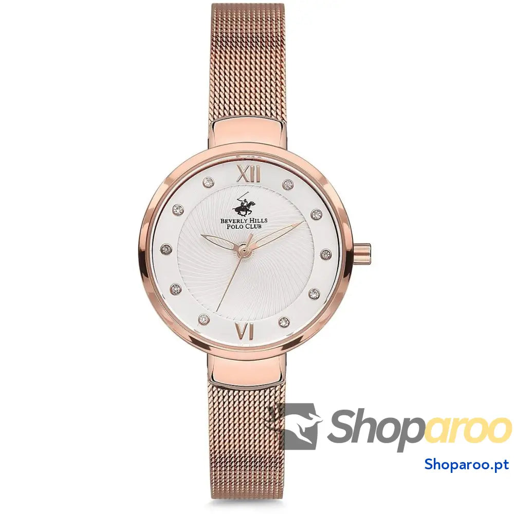 Relógio feminino Beverly Hills Polo Club BH2117-03
