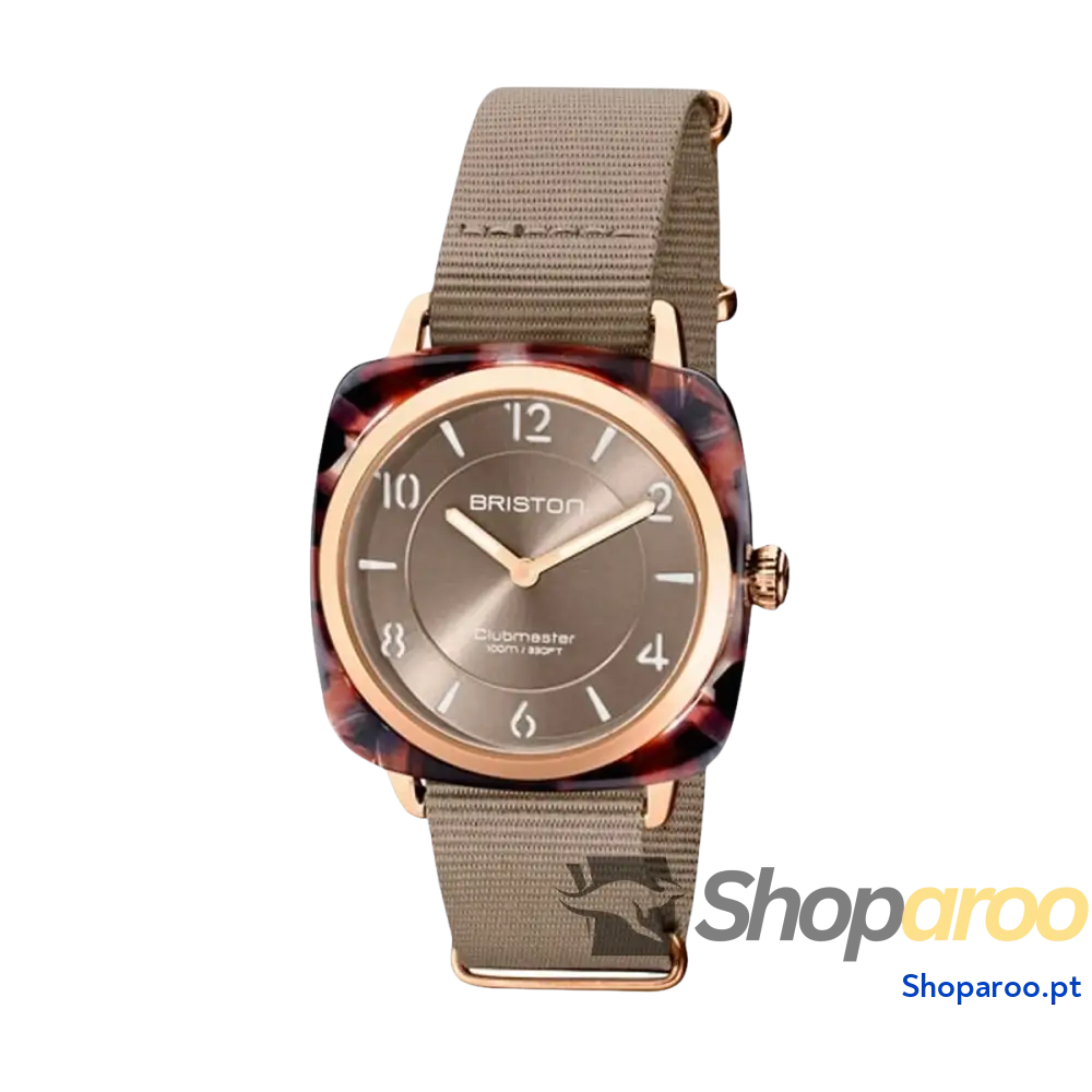 Relógio feminino Briston 21536.PRA.UBR.30.NT