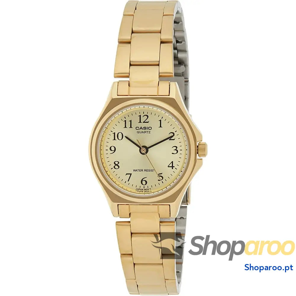 Relógio feminino Casio 3H LADY GOLD - WHITE (Ø 26 mm) (Ø 27 mm)