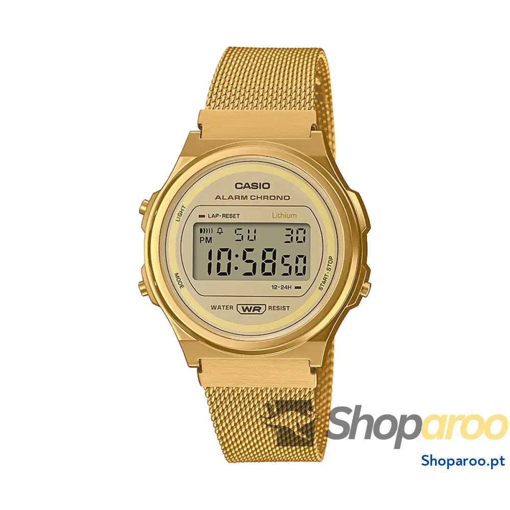 Relógio feminino Casio A171WEMG-9AEF
