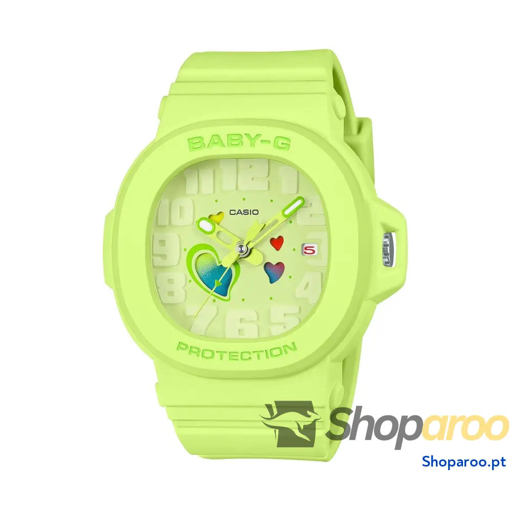 Relógio feminino Casio G-Shock PLAYFUL HEART SERIES - YELLOW