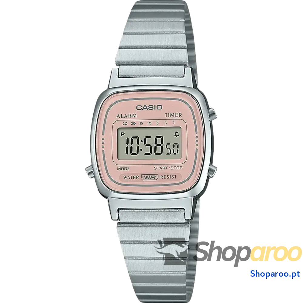 Relógio feminino Casio LA670WEA-4A2EF