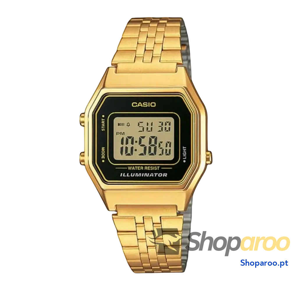 Relógio feminino Casio LA680WEGA-1ER Ouro (Ø 28 mm)