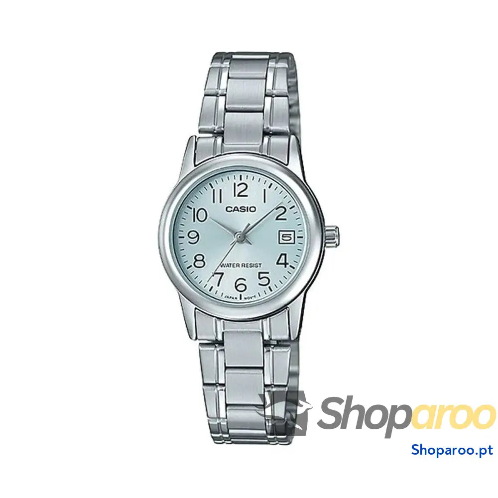 Relógio feminino Casio LADY 3H - LILGHT BLUE (Ø 25 mm)
