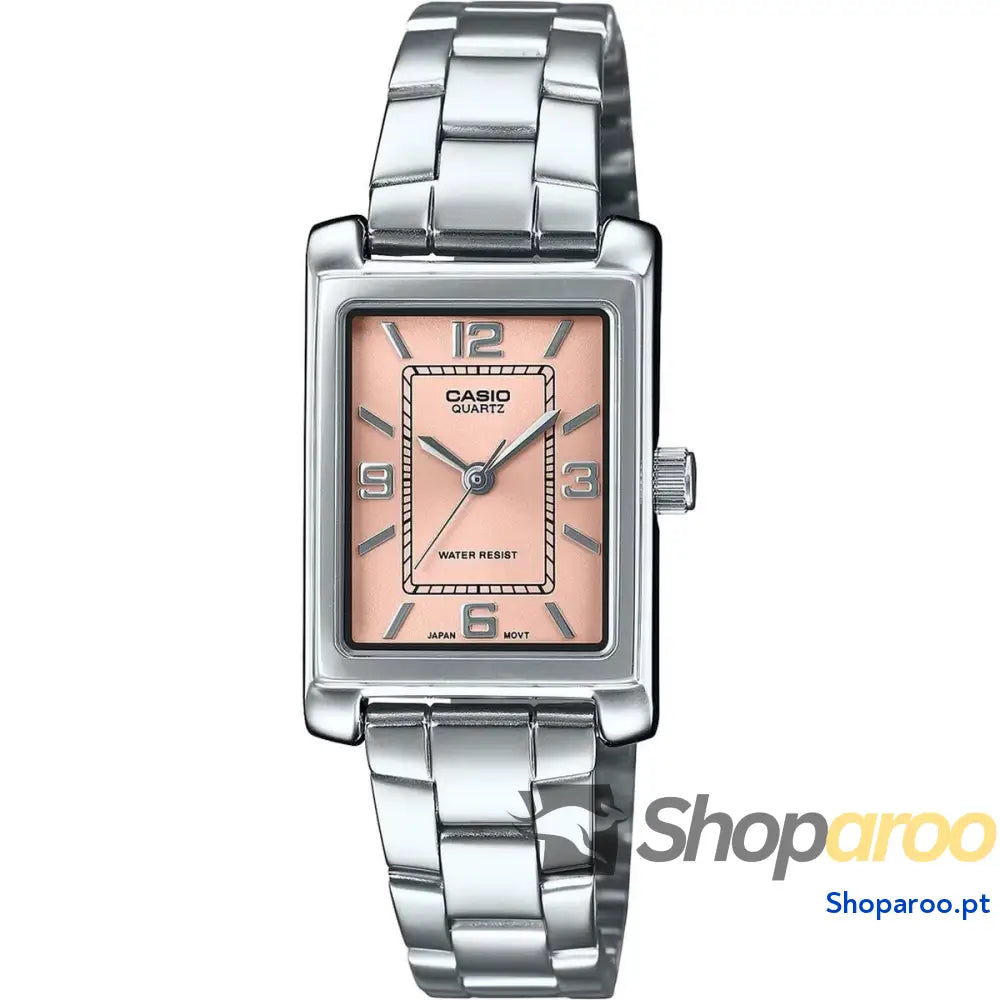 Relógio feminino Casio TANK - PINK