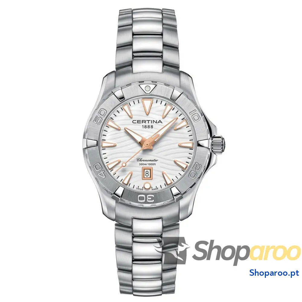 Relógio feminino Certina C0322511101101