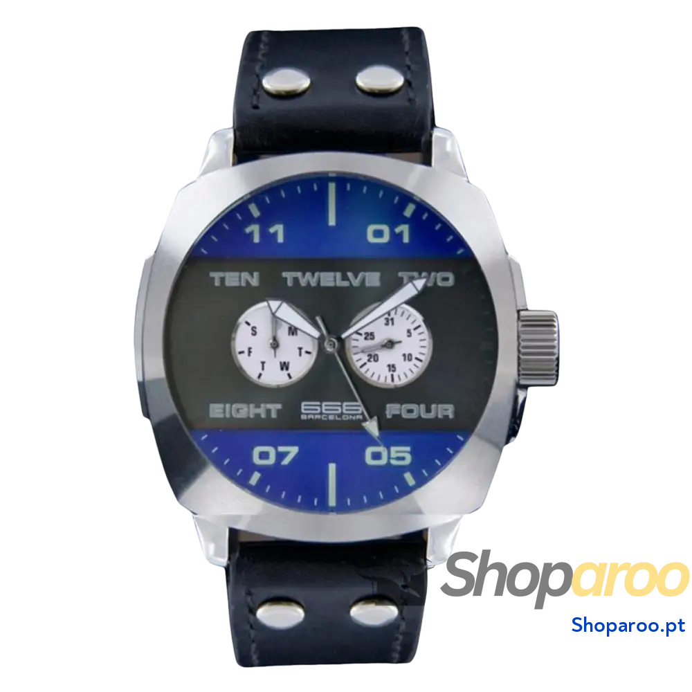 Relógio masculino 666 Barcelona 666-253 (Ø 47 mm)