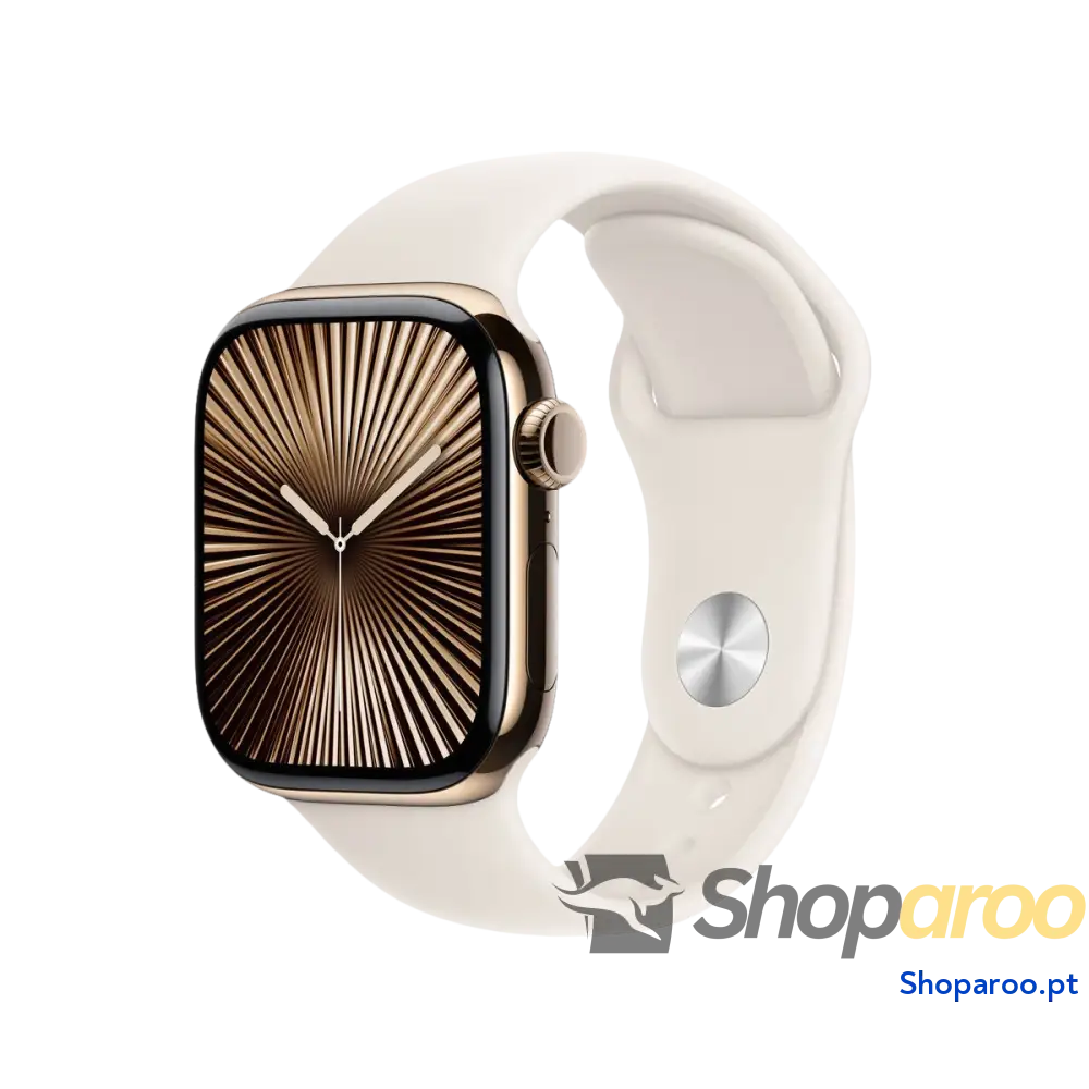 Relógio masculino Apple MX073QL/A Bege Dourado