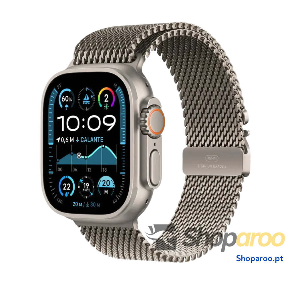 Relógio masculino Apple MX4M3TY/A Titânio