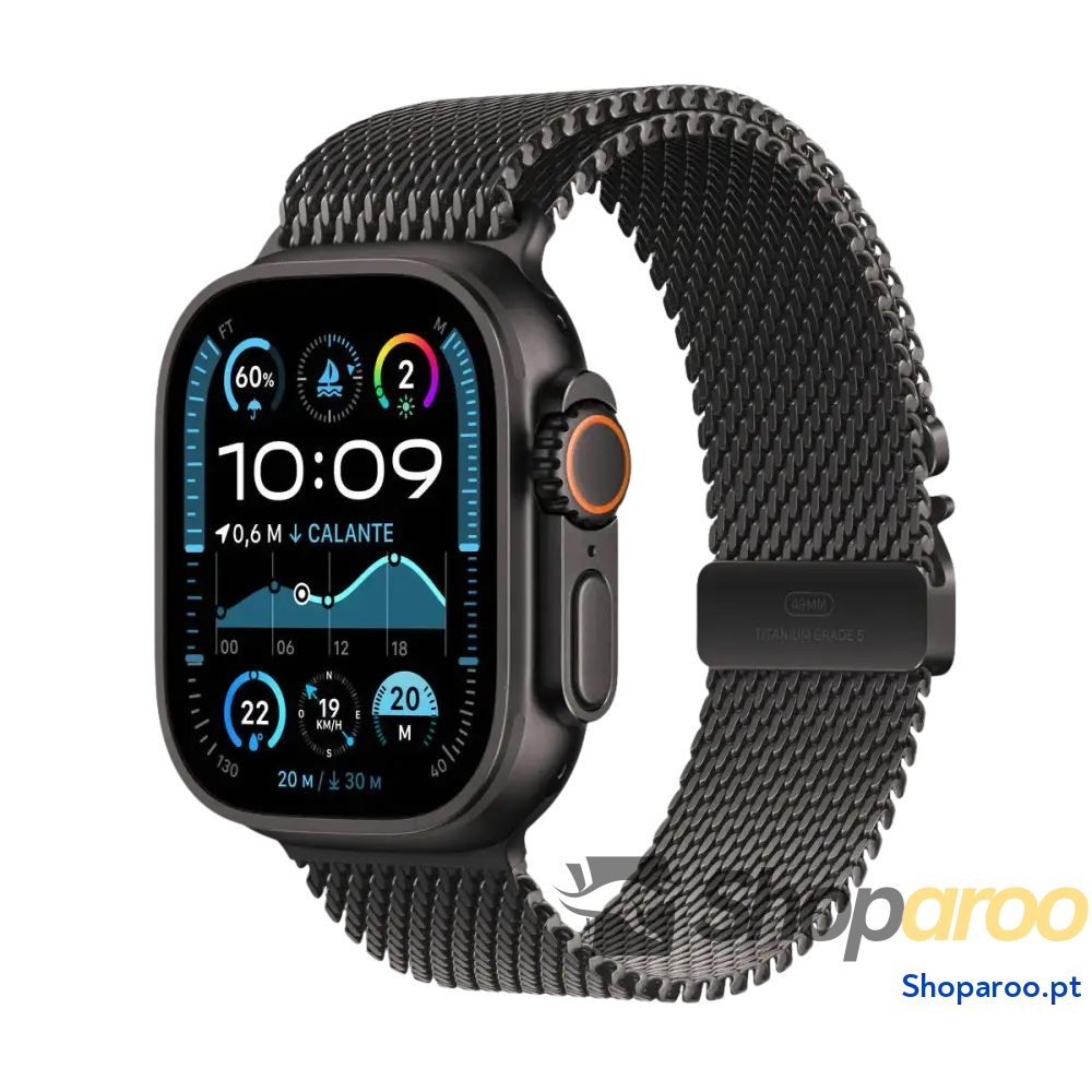 Relógio masculino Apple MX5U3TY/A Preto