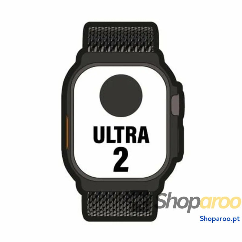 Relógio masculino Apple MX5V3TY/A Preto 49 mm