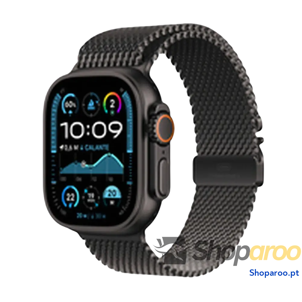 Relógio masculino Apple MX5V3TY/A Preto