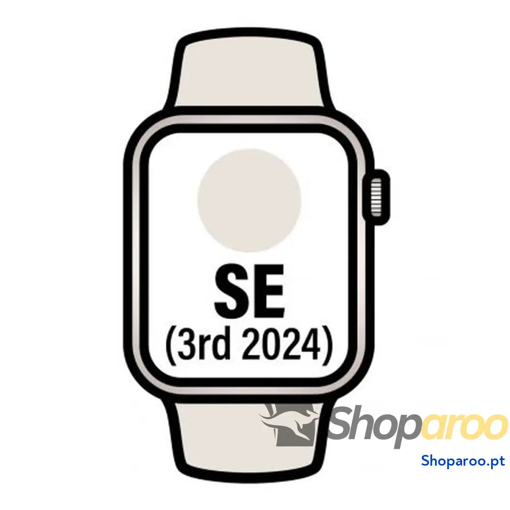 Relógio masculino Apple MXGK3QL/A Branco 40 mm