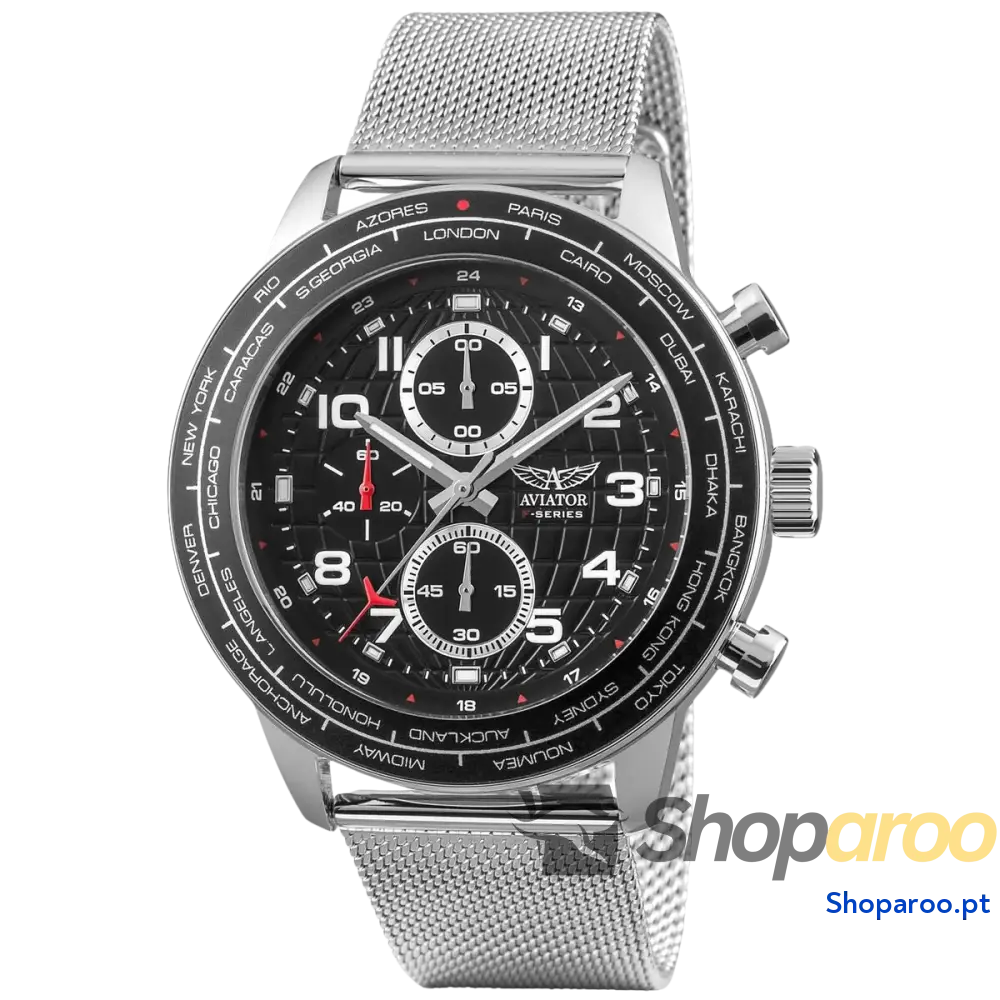 Relógio masculino Aviator AVW79886G407 (Ø 46 mm)