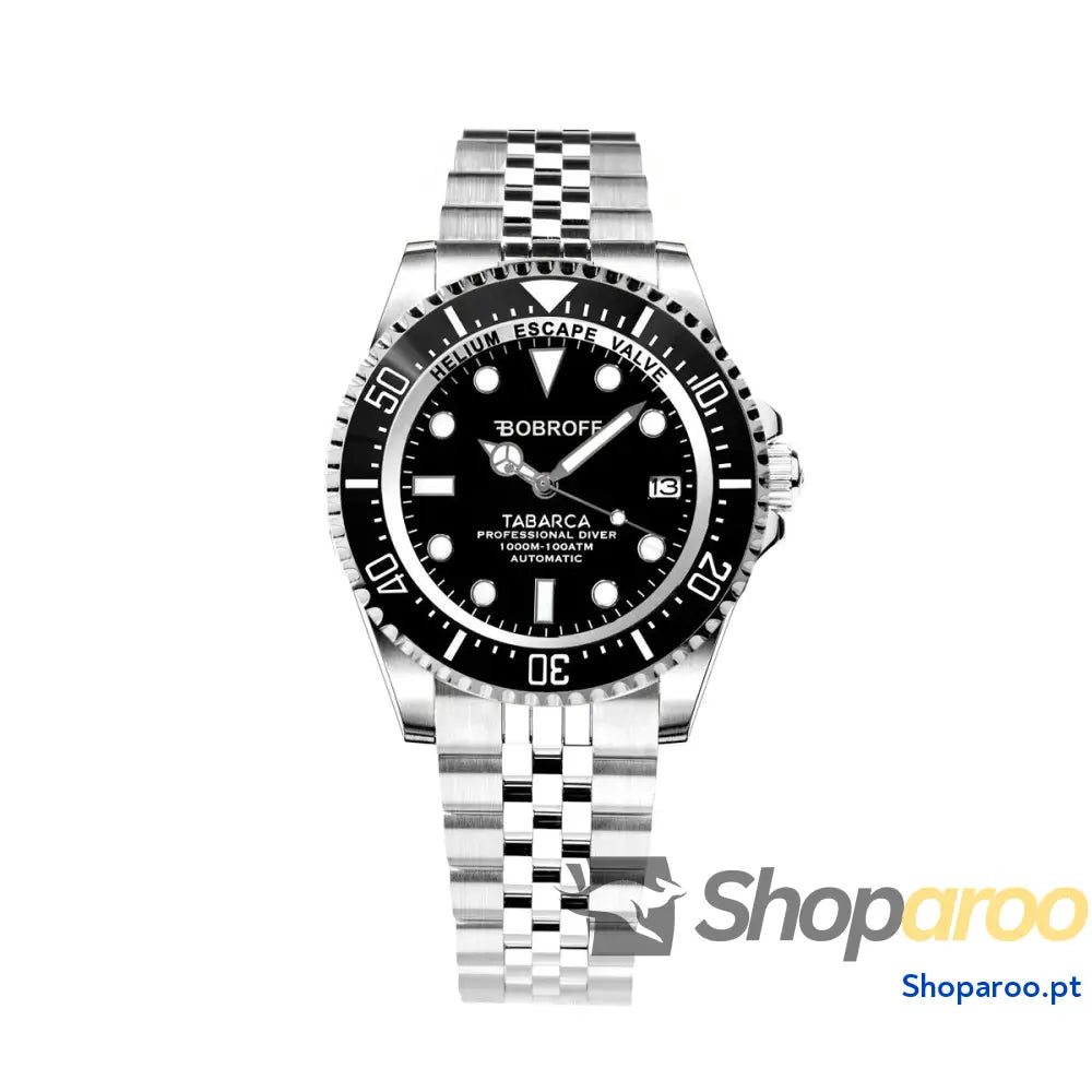 Relógio masculino Bobroff BF0001-BFSTJ (Ø 44 mm)