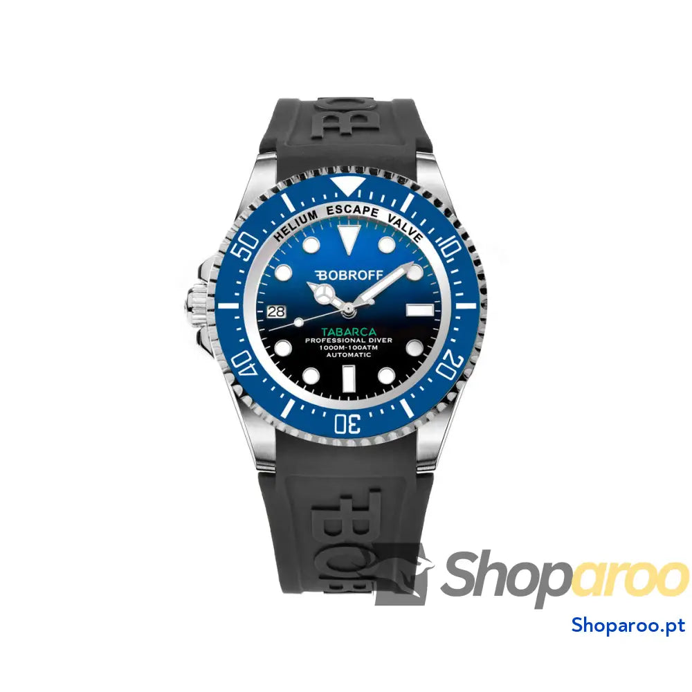 Relógio masculino Bobroff BF0003iba-BFSTN (Ø 42 mm)