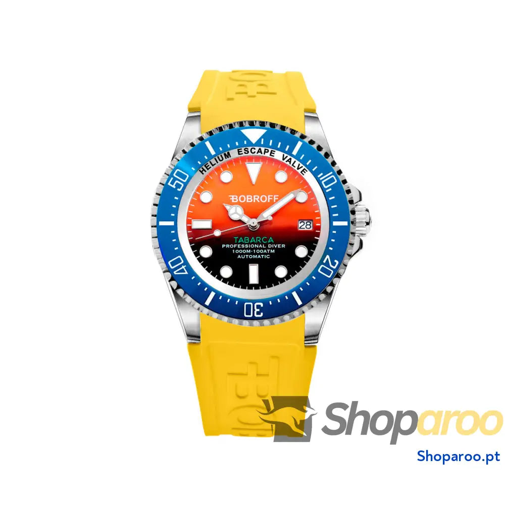 Relógio masculino Bobroff BF0004ba-BFSTA (Ø 44 mm)