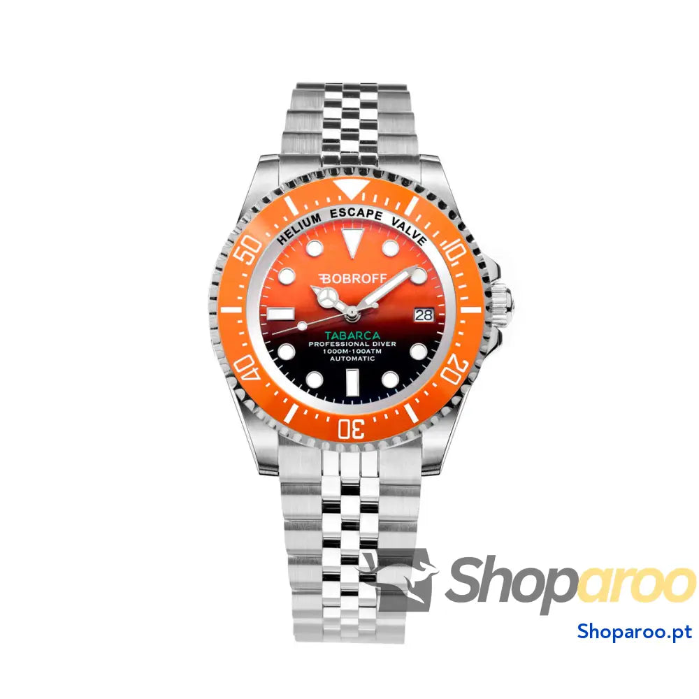 Relógio masculino Bobroff BF0004bn-BFSTJ (Ø 42 mm)
