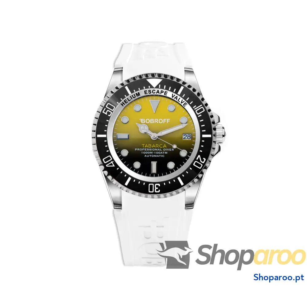 Relógio masculino Bobroff BF0008-BFSTB (Ø 44 mm)