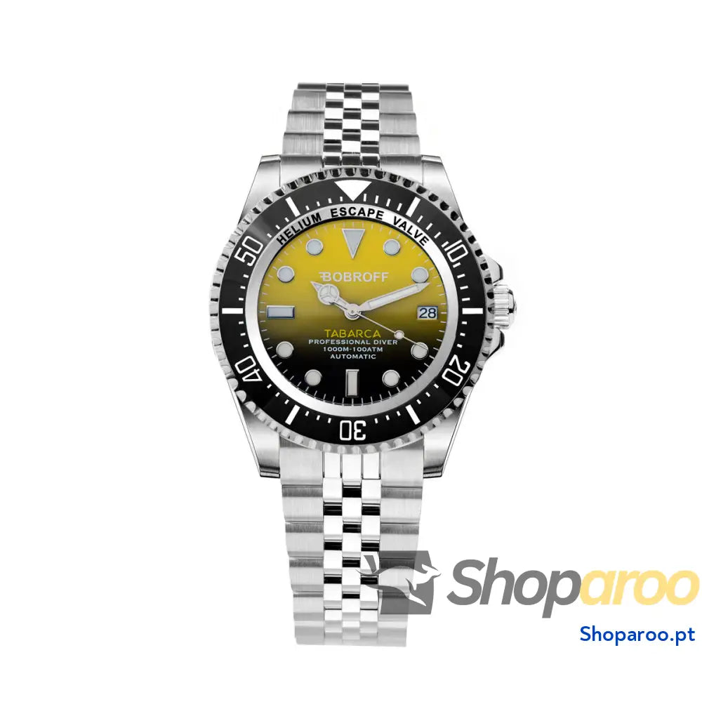 Relógio masculino Bobroff BF0008-BFSTJ (Ø 44 mm)