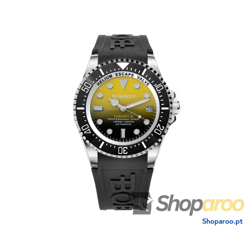 Relógio masculino Bobroff BF0008-BFSTN (Ø 44 mm)