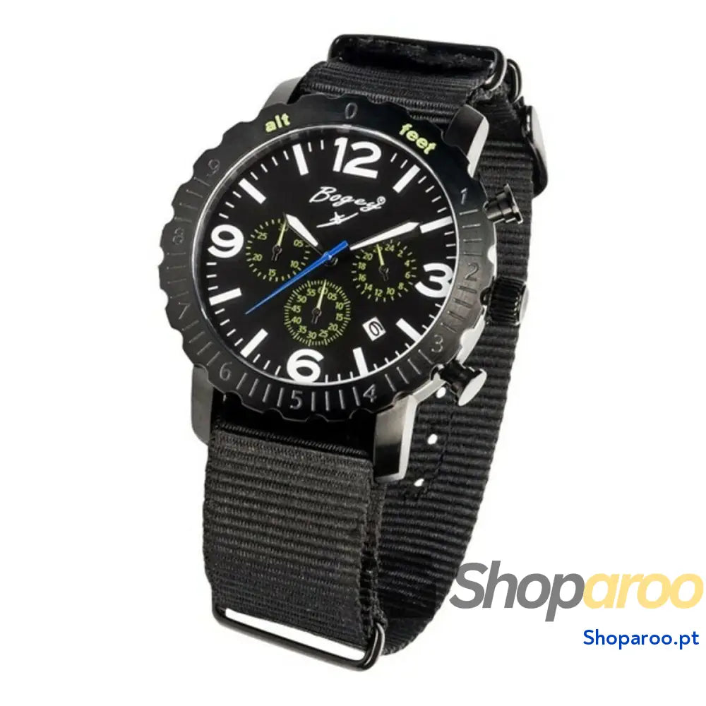 Relógio masculino Bogey BSFS002GRBK (Ø 44 mm)