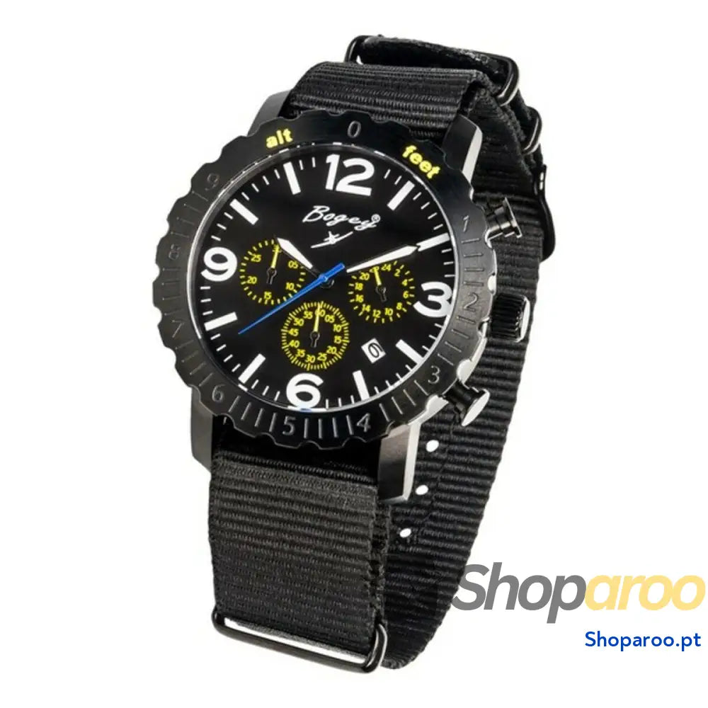 Relógio masculino Bogey BSFS004YLBK (Ø 44 mm)