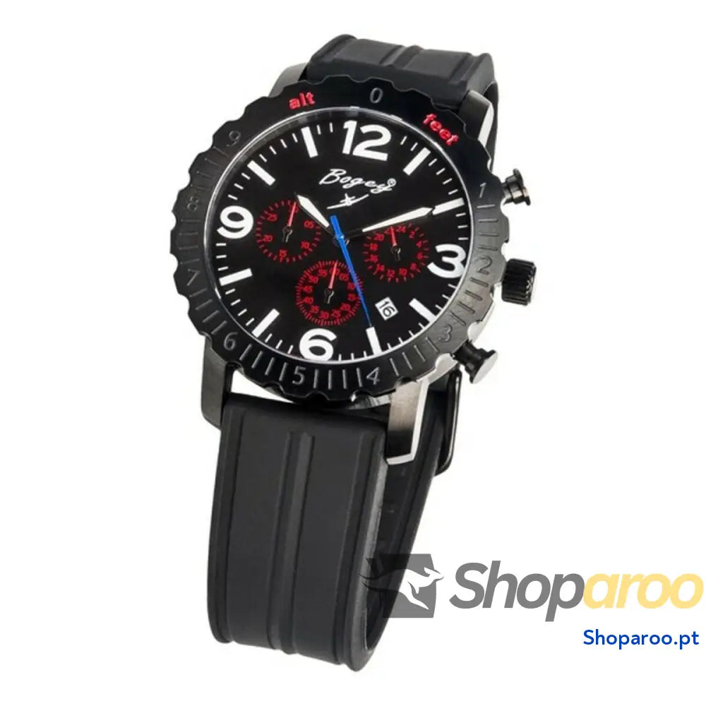 Relógio masculino Bogey BSFS008RDBK (Ø 44 mm)