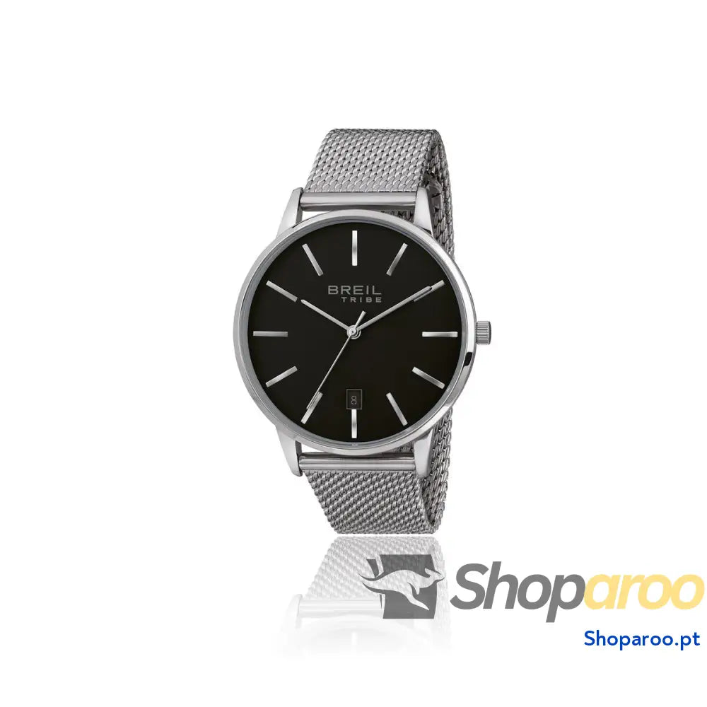 Relógio masculino Breil EW0458 Preto Prateado (Ø 41 mm)