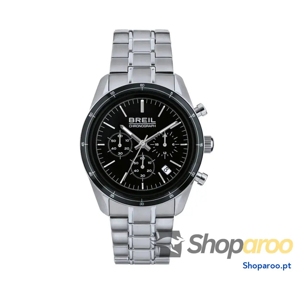 Relógio masculino Breil TW1897 Preto Prateado