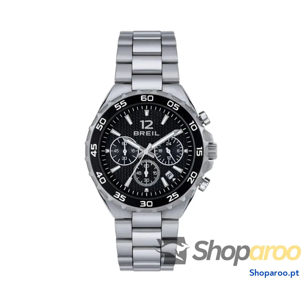 Relógio masculino Breil TW1947 Preto Prateado