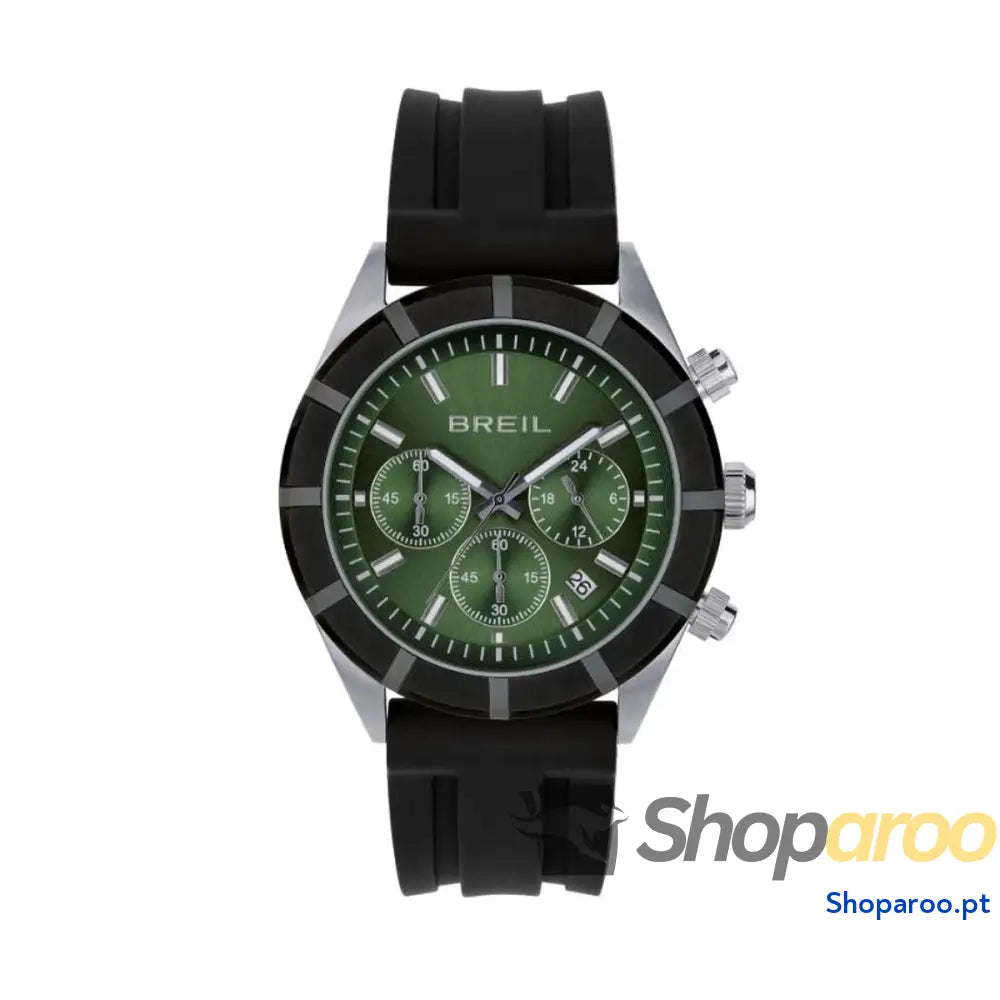 Relógio masculino Breil TW2024 Preto Verde