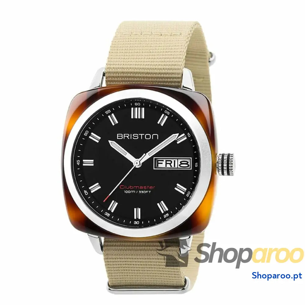 Relógio masculino Briston 17342.SA.TS.1.NK Preto