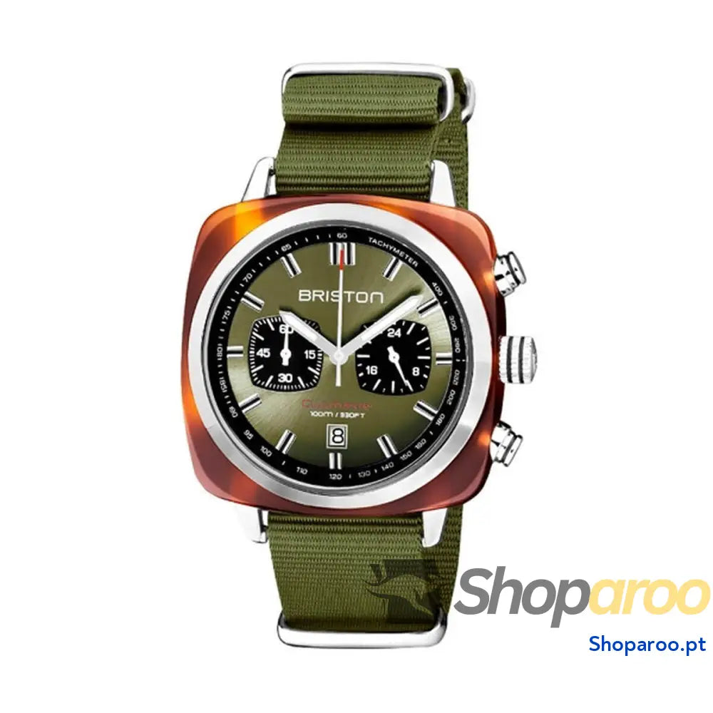 Relógio masculino Briston 20142.SA.TS.26.NOL Verde