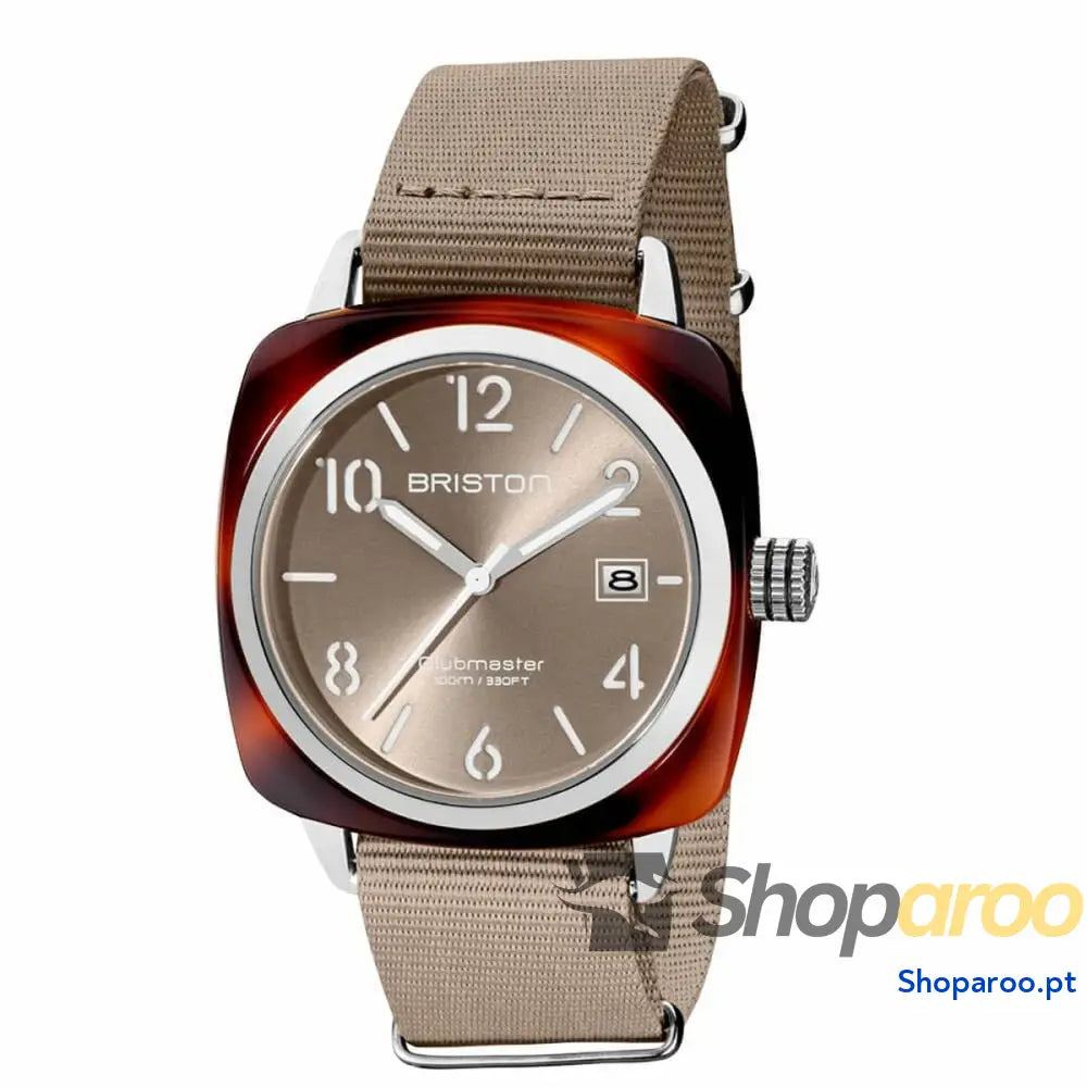 Relógio masculino Briston 23240.SA.T.30.NT Castanho