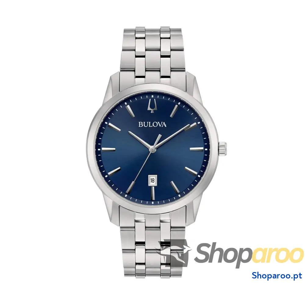 Relógio masculino Bulova 96B338 Prateado