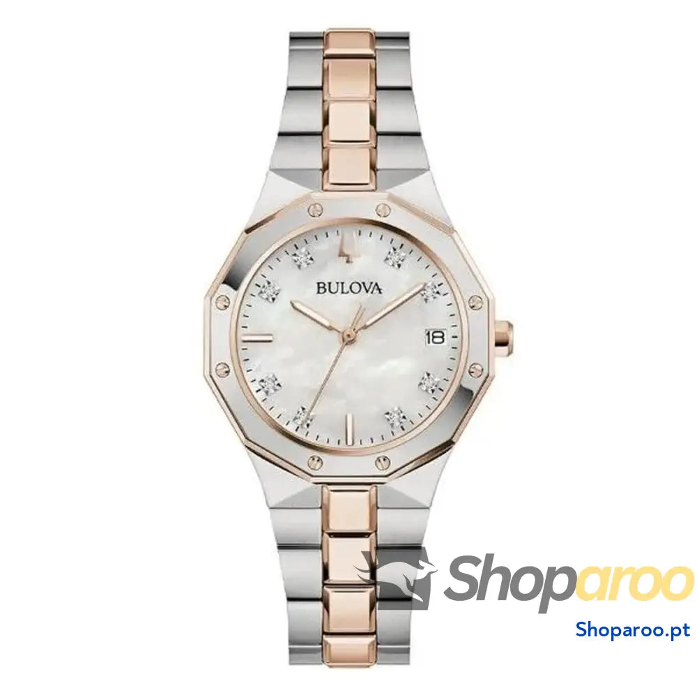 Relógio masculino Bulova 98P235 Prateado