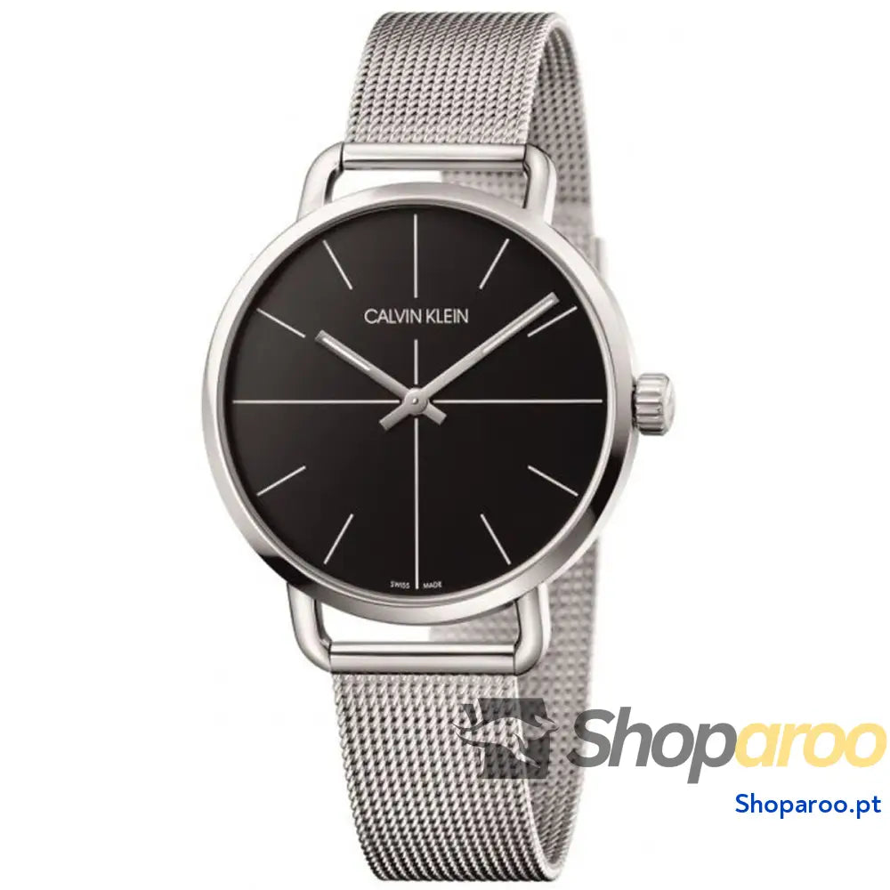 Relógio masculino Calvin Klein K7B21121 Preto Prateado
