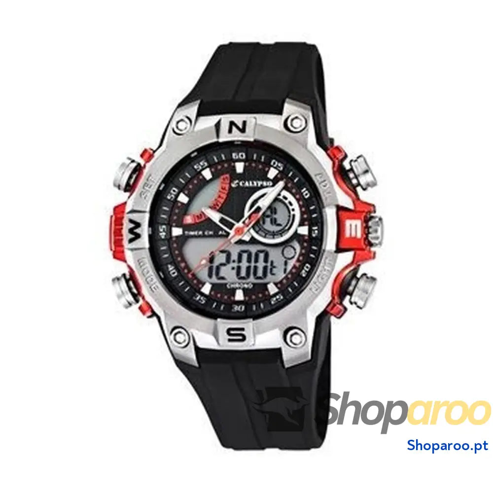 Relógio masculino Calypso K5586/1 Preto