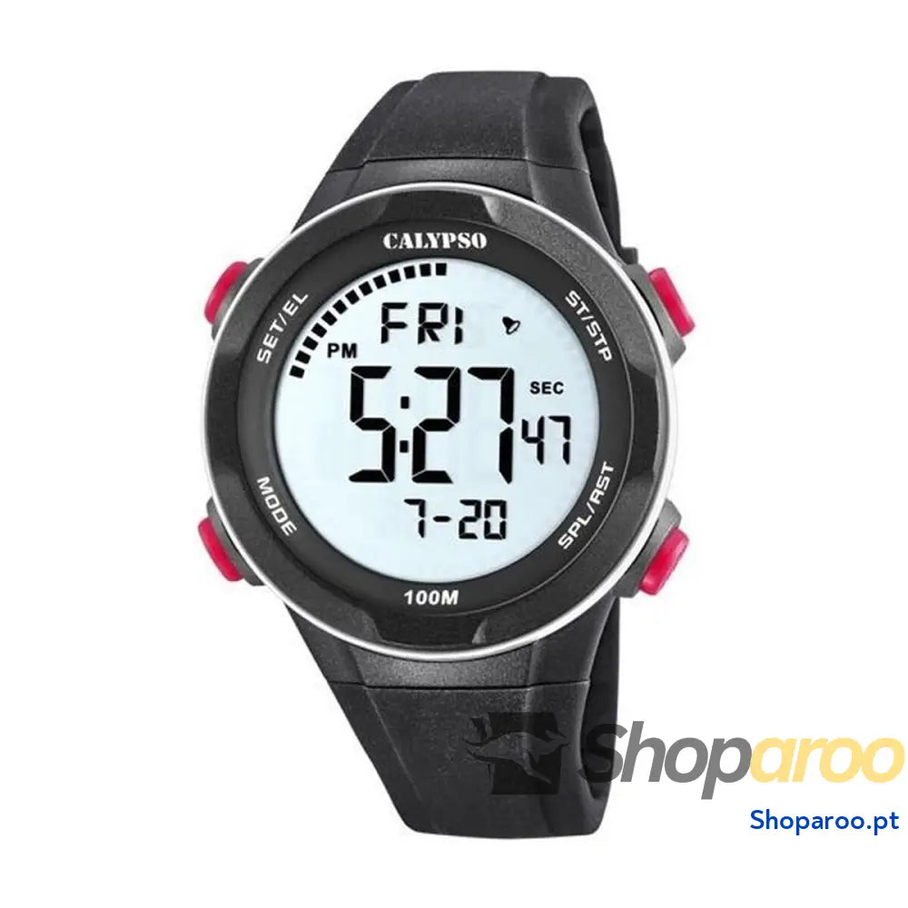 Relógio masculino Calypso K5780/2 Preto