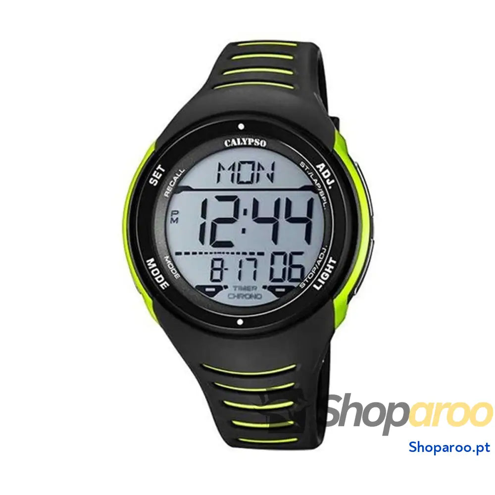 Relógio masculino Calypso K5807/5 Preto Cinzento