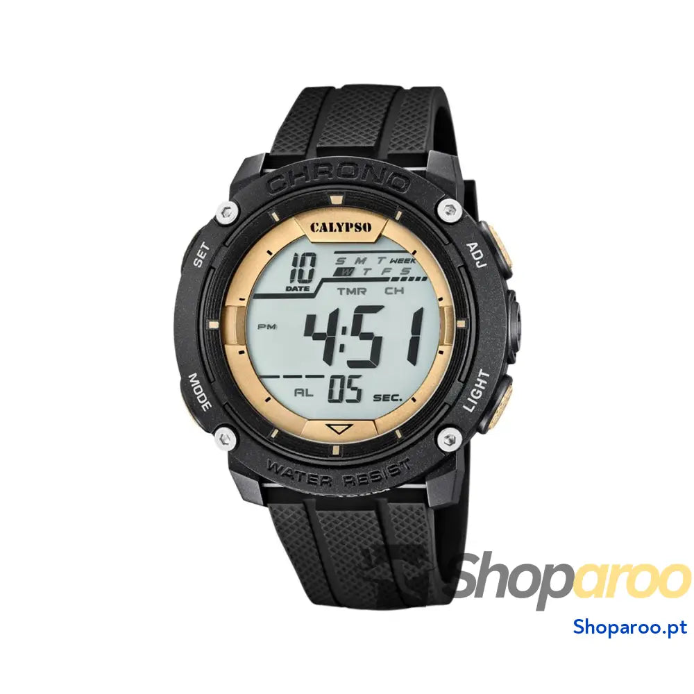 Relógio masculino Calypso K5820/4 Preto