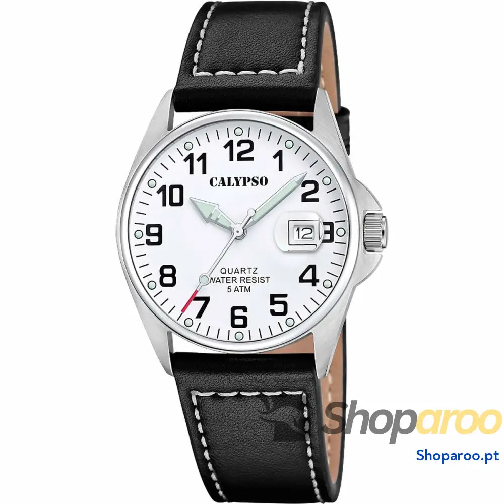 Relógio masculino Calypso K5870/1 Castanho